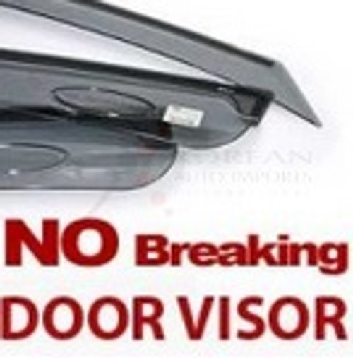 2014+ Sorento R OE Tinted Window Vent Visors 4pc Set 2014+ Sorento R OE Tinted Window Vent Visors 4pc Set