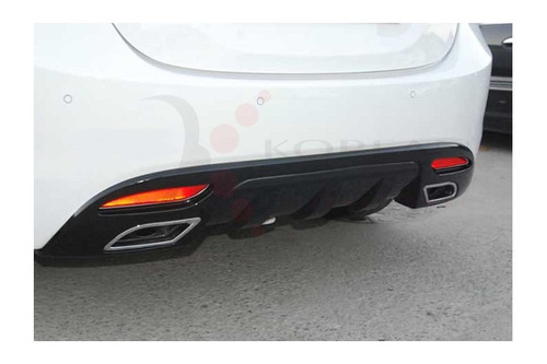 2011-2013 Elantra MD Sport Rear Diffusor w/ Faux Exhaust Tips
