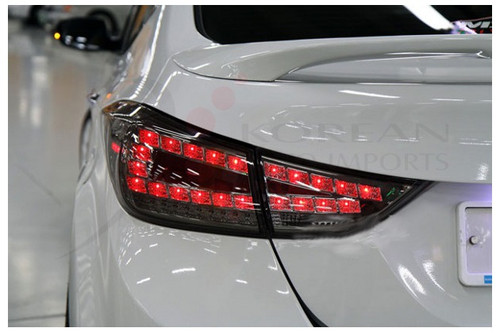 2011-2013 Elantra MD Smith Club LED Taillights 4pc Set 2011-2013 Elantra MD Smith Club LED Taillights 4pc Set