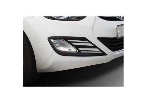2011-2013 Elantra MD BLACK Fog Light Bezel Set TYPE 2
