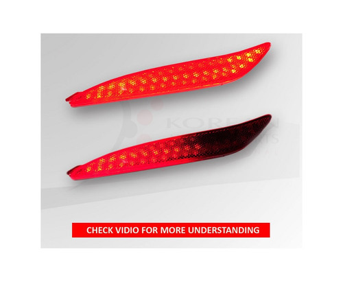 2011-2013 Elantra MD Moving Motion LED Rear Bumper Light Set 2pc