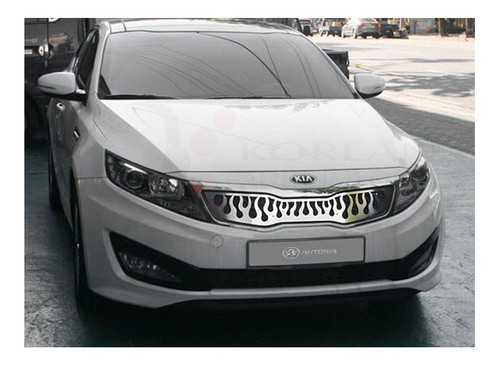 2011-2013 Optima K5 SS Flame Front Grill Insert Overlay