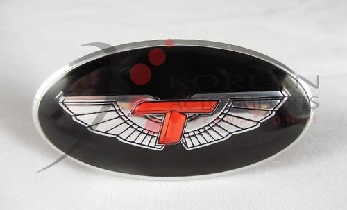 2014+ Soul Loden T-WING OVAL Steering Wheel Emblem