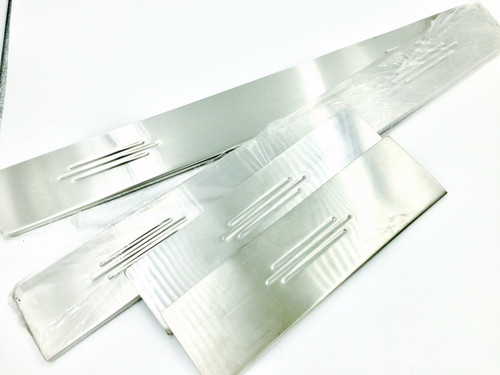 Dodge Nitro Brushed Aluminum Door Sills Set from Vmaxx Germany Dodge Nitro Brushed Aluminum Door Sills Set from Vmaxx Germany