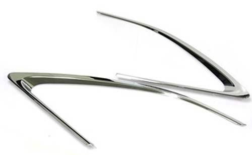 2010-2013 Sorento R Chrome Rear Window Surround Set