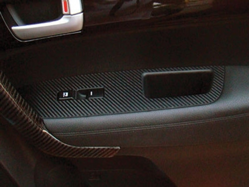 2011+ Sorento Carbon Fiber Door Control Overlay Set 2011+ Sorento Carbon Fiber Door Control Overlay Set
