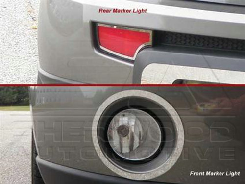 Soul Stainless Steel Fog/Bumper Light Surround Set 4pc Soul Stainless Steel Fog/Bumper Light Surround Set 4pc