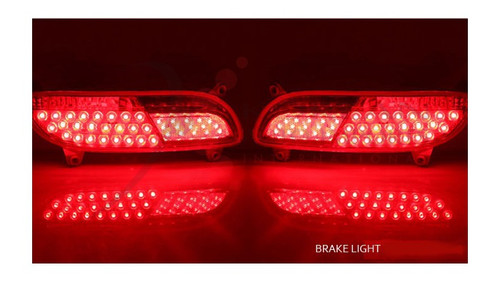 2012+ Rio 5dr Custom LED Bumper Lights Set 2pc