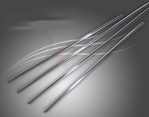 2014+ Rondo/Carens Chrome Window Sill Molding Set 4pc 2014+ Rondo/Carens Chrome Window Sill Molding Set 4pc