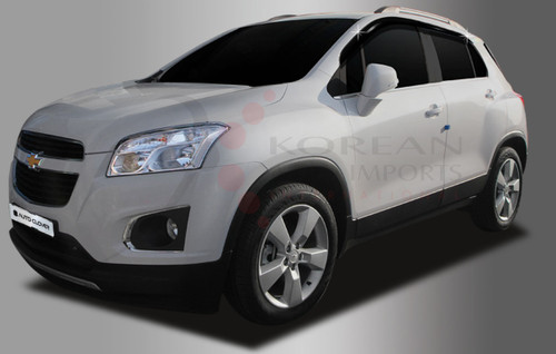 Buick Encore Smoke Tinted Window Vent Visors Set 4pc Buick Encore Smoke Tinted Window Vent Visors Set 4pc