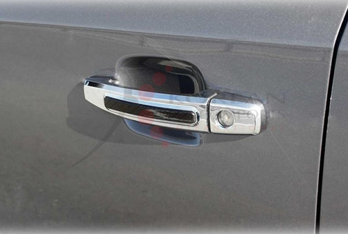 Buick Encore CHROME/CARBON Door Handle Cover Set 9pc Buick Encore CHROME/CARBON Door Handle Cover Set 9pc