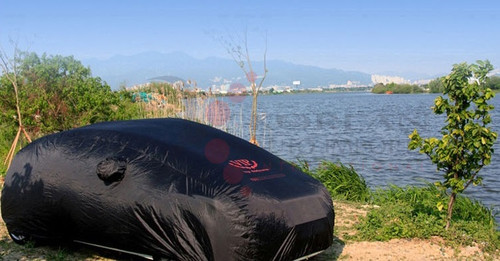 2013-2014 Santa Fe/ MaxCruz VIP Black Vehicle Cover (7 Passenger)