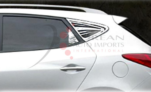 2014+ Tucson IX Chrome Rear Window C-Pillar Cover Set 2pc 2014+ Tucson IX Chrome Rear Window C-Pillar Cover Set 2pc