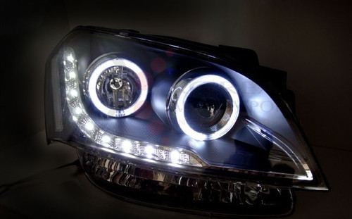 2014+ Soul LED Halo DRL Headlights Set 2pc LH/RH