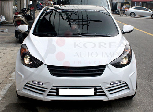 2013+ Elantra Coupe MyRide Replacement Front Bumper w/ DRL Light Set