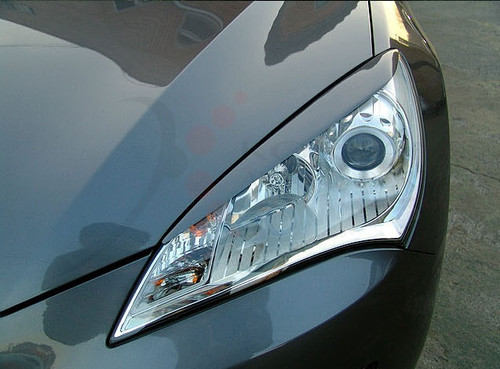 Genesis Coupe Airrock Headlight Eyelids Set 2pc Genesis Coupe Airrock Headlight Eyelids Set 2pc