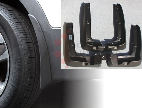 2013-2014 Santa Fe DM/ix45 OE Mud Guard Kit 4pc Set 2013-2014 Santa Fe DM/ix45 OE Mud Guard Kit 4pc Set