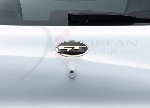 2013 - 2014 Elantra Coupe LODEN "GT" EMBLEM BADGE LOGO
