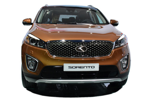 2010 - 2013 Sorento LX/EX LODEN "Vintage K" Carbon/Stainless Badge Emblem Logo