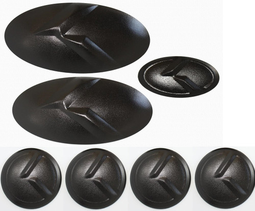 LODEN K BLACK METAL SKIN Emblem Badge Logo Grill/Trunk/Steering LODEN K BLACK METAL SKIN Emblem Badge Logo Grill/Trunk/Steering