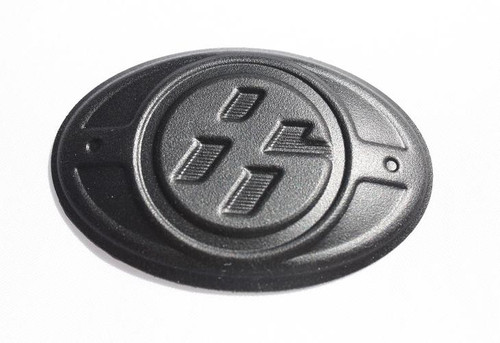 Scion FRS Toyota GT86 FT86 Subaru BRZ 86 Matte Black Steering Wheel Emblem for USDM