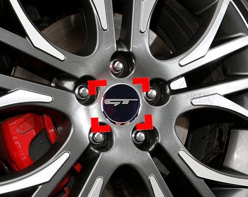 2015+ Picanto/Morning Style "GT" Wheel Cap Emblem Set 4pc 2015+ Picanto/Morning Style "GT" Wheel Cap Emblem Set 4pc