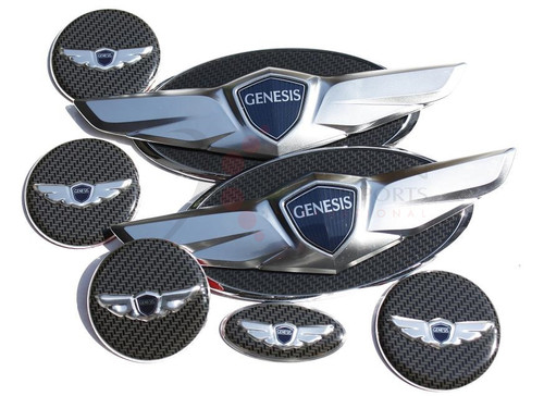 *NEW* 15+ Wing Badge Emblem Logo Hood/Trunk/Steering/Caps 7pc