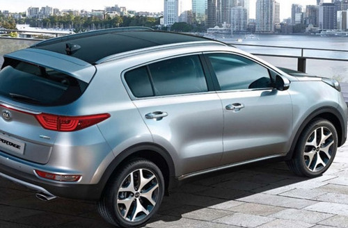 2016 + Sportage QL B-Pillar