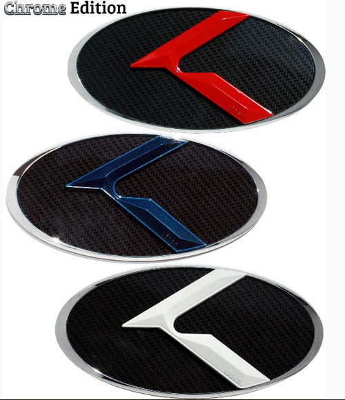 Red, White & Blue LODEN 3D K Badge Emblem Hood/Grill/Trunk