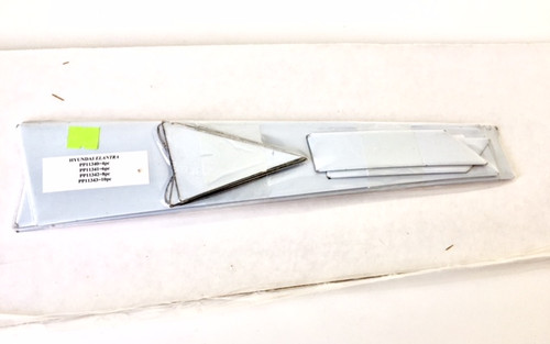 (USA WAREHOUSE CLEARANCE) 2011-2015 Elantra MD Stainless Steel Chrome Door Pillars 10pc (FREE SHIPPING)