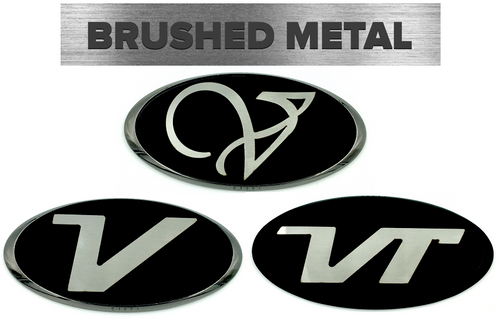 *LIMITED EDITION* BRUSHED-BLACK "V" BADGES EMBLEM For Veloster  *LIMITED EDITION* BRUSHED-BLACK "V" BADGES EMBLEM For Veloster