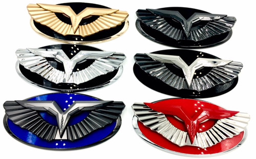 2018-2019 Veloster (V.2) Anzu-T Wing Badge Replacement Hood/Trunk (Various Colors) 2018-2019 Veloster (V.2) Anzu-T Wing Badge Replacement Hood/Trunk (Various Colors)