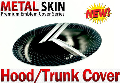 2012-2016 Rio Sedan Vintage K "METAL SKIN" Overlay Cover Emblem Badge Grill/Hood/Trunk 2012-2016 Rio Sedan Vintage K "METAL SKIN" Overlay Cover Emblem Badge Grill/Hood/Trunk