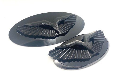 2024+ Kona Anzu Wing Badge Emblem Set 2pc Front/Rear (Various Colors)  2024+ Kona Anzu Wing Badge Emblem Set 2pc Front/Rear (Various Colors)