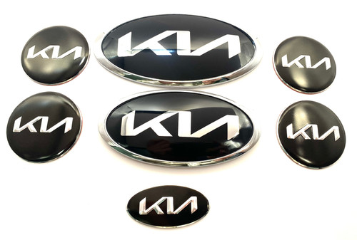 2008-2021 SOUL NEW KIA LOGO Badges 7pc Set 