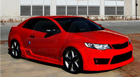 forte koup sport side skirts 2pc korean auto imports forte koup sport side skirts 2pc