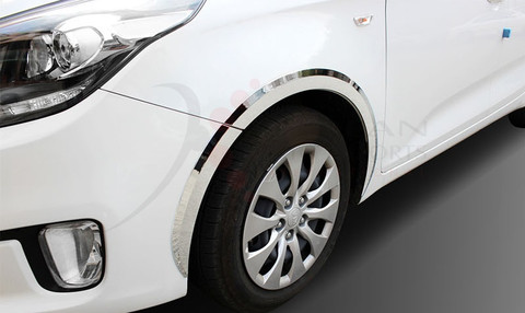 4PCS Chrome Wheel Well Fender Bumper Molding Trim – For Toyota 2013-2018 – Trim Molding Shop WW3220