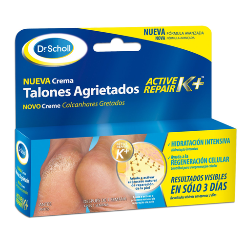 Dr scholl crema talones agrietados 60 mL