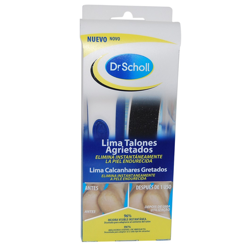 Dr scholl lima para talones agrietados
