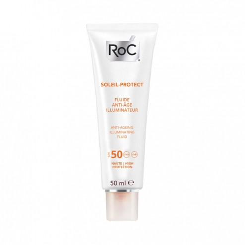 Roc soleil protect fluido iluminador antiedad sp 50 mL