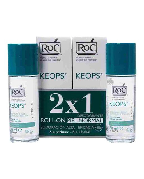 Duplo desodorante keops stick roc