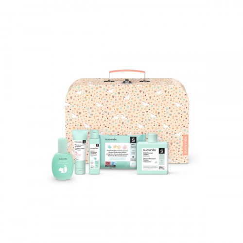 Suavinex maletín productos color coral