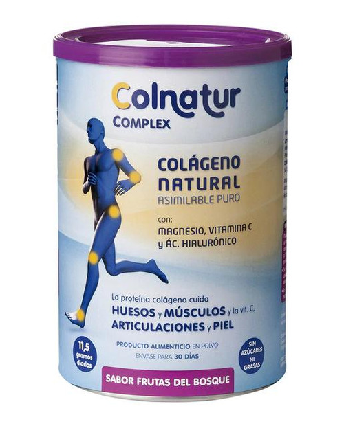 Colágeno natural sabor frutas del bosque 345 g complex