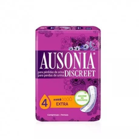Ausonia discreet extra compresas 20 unidades