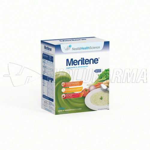 Meritene sopa de verduras. 6 sobres de 50 g.