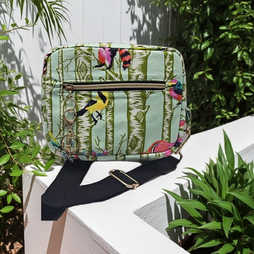 Green Trees  Crossbody