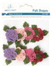 SFT-003 Rose Felt Shapes