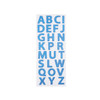 Upper Case Alphabet Glitter Sticker 3 Colors