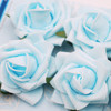 FLR-004 Foam Flower,Lt.Blue, 2.5",