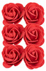 FLR-005 Foam Flower,Red, 2"